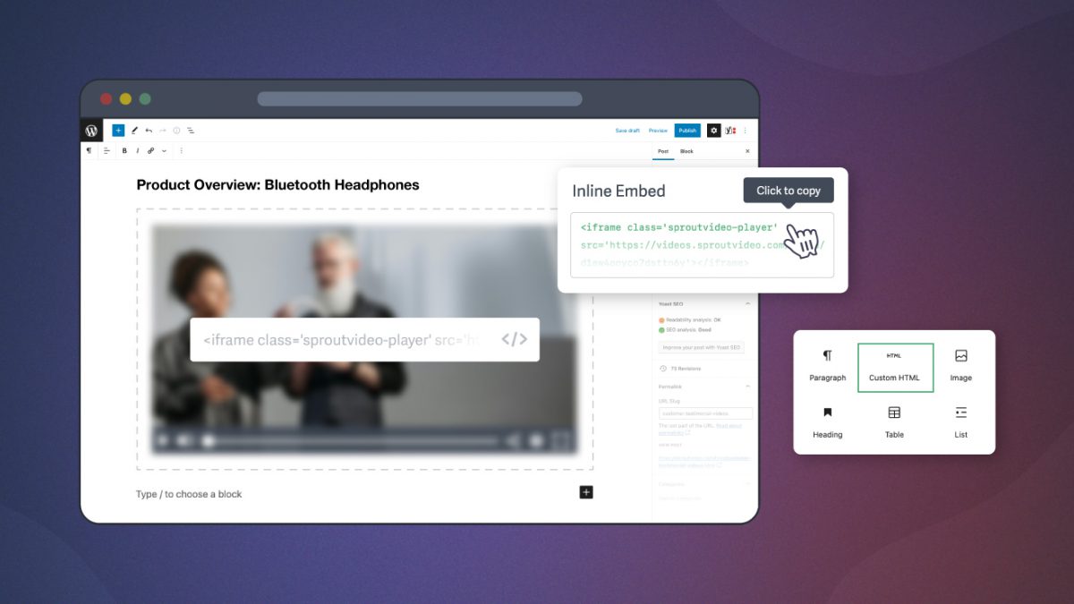 How to Embed Videos on Your Website Without Risking Downloads
