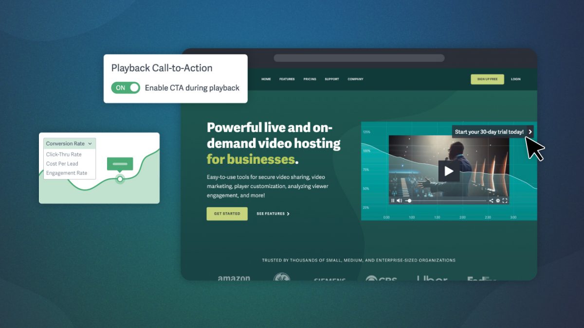 How To Create Video Landing Pages That Convert with Examples